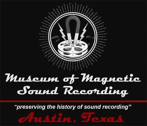 The logo of the Museum of magnetic Sound Recording