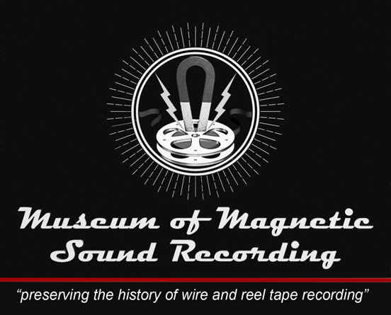 The logo of the Museum of magnetic Sound Recording
