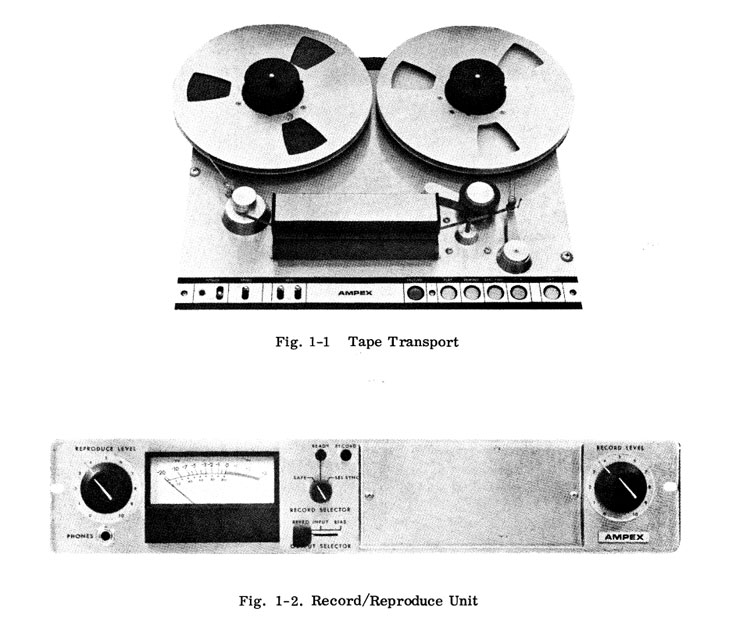 Information about the Ampex AG-445B professional reel to reel tape recorder in the Reel2ReelTexas.com vintage reel tape recorder recording collection