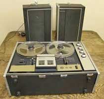 Sanyo tape recorder photo in the Reel2ReelTexas/MOMSR/Theophilus vintage reel to reel tape recorder collection