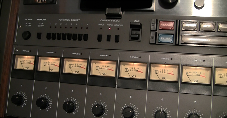 Teac Tascam 80-8 8 track professional reel to reel tape recorder used by Phantom Productions and now in the Reel2ReelTexas vintage recording colle