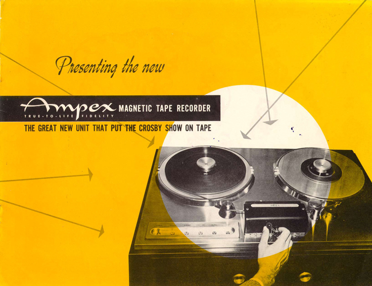 1948 ad for the Ampex 200A