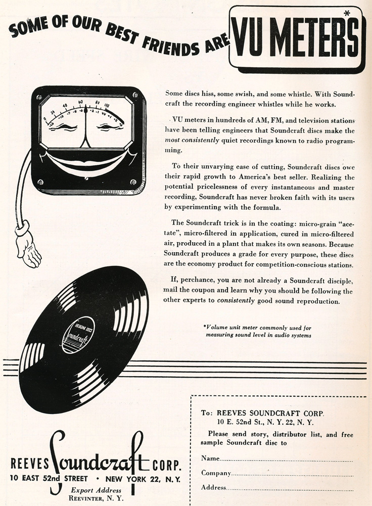 1949 Soundcraft ad  in the Reel2ReelTexas.com vintage reel tape recorder recording collection
