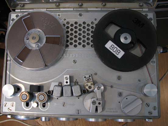 Nagra III in Phantom Productions vintage reel to reel tape recorder collection
