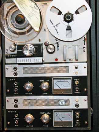 Roberts 770X reel to reel tape recorder in the Reel2ReelTexas.com - Museum of Magnetic Sound Recording vintage reel tape recorder recording collection