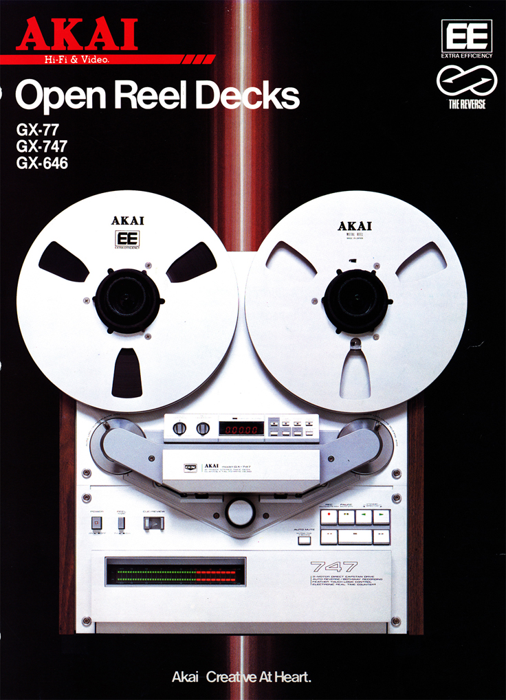 Reel to Reel Tape Recorder Manufacturers - Akai - Museum of Magnetic Sound  Recording