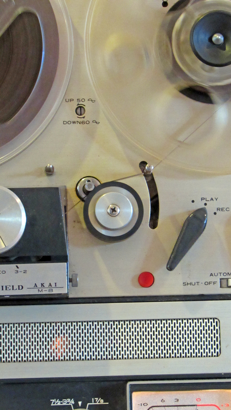 Akai M-8 reel to reel tape recorder • the Museum of Magnetic Sound