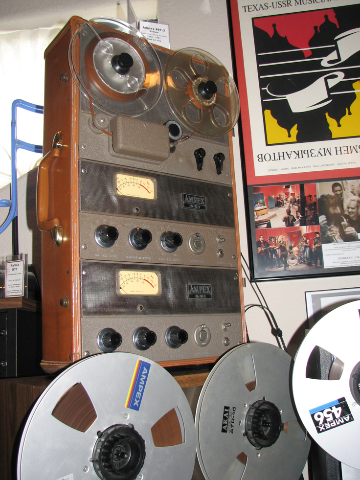 Ampex reel tape recorders • Ampex 601-2 • the Museum of Magnetic Sound  Recording