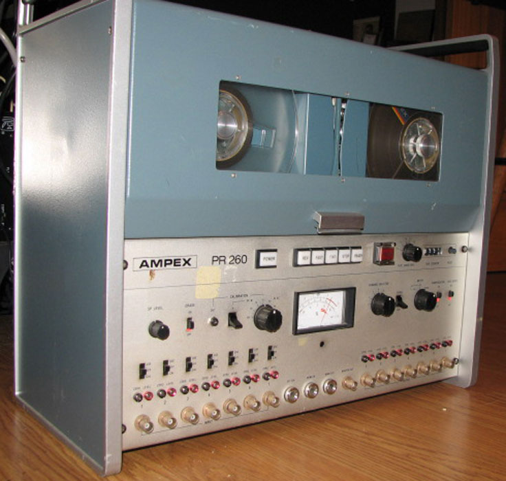 Ampex reel tape recorders - PR-260 data reel tape recorder • the