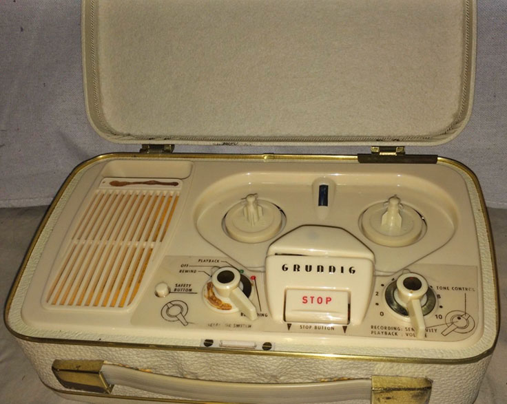 Grundig TK-1 (Germany) reel tape recorders • the Museum of