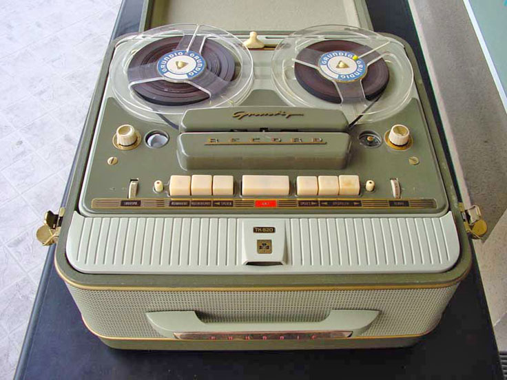 Reel to Reel Tape Recorder Manufacturers Grundig AG reel recorders - Museum of Magnetic Sound Recording