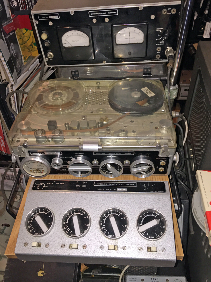 NAGRA Nagra 4.2 Kudelski Reel to Reel Tape Recorder & Mixer BM II Manual 3 x NEW Heads 