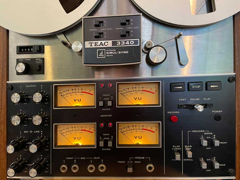 Teac Tascam reel tape recorders • Teac TCA-43 • the Museum of Magnetic  Sound Recording