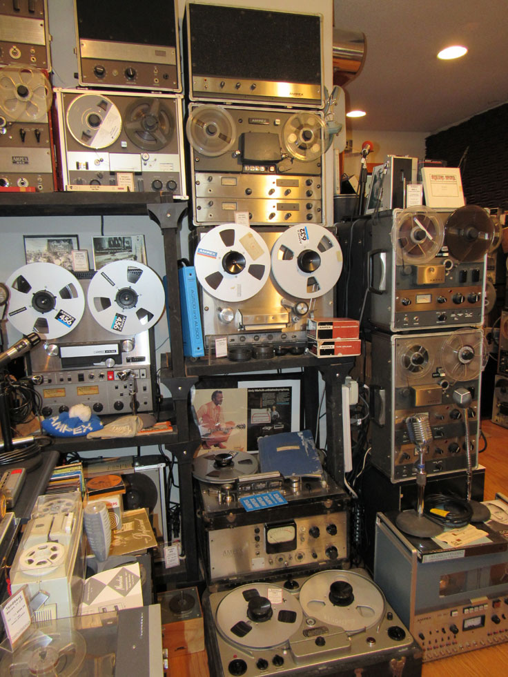 Ampex reel tape recorders - Ampex 602 reel tape recorders • the Museum of  Magnetic Sound Recording