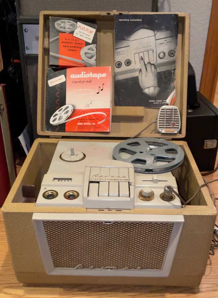 Reel to Reel Tape Recorder Manufacturers - Wollensak • 3M • Revere - Museum  of Magnetic Sound Recording