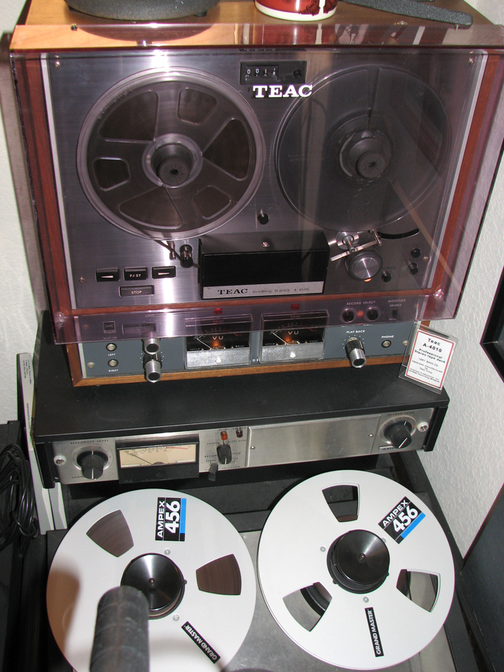 ADHDology  TEAC Reel-to-Reel Tape Recorder A-4010S Automatic