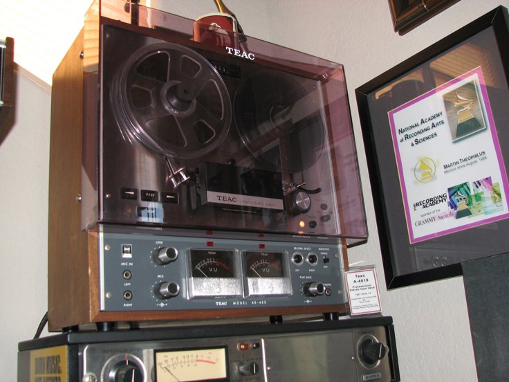 Teac A 4010 4 Track Reel To Reel Machine