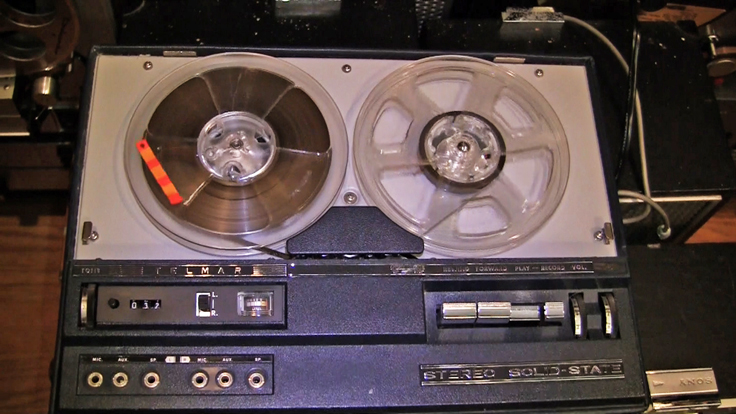 Uher 95 vintage German reel to reel tape recorder
