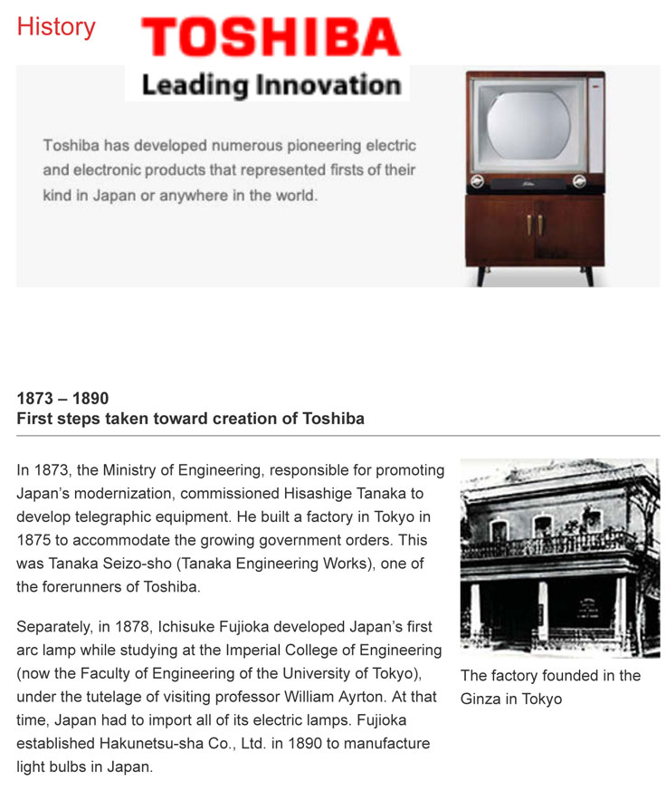 Reel to Reel Tape Recorder Manufacturers - Toshiba - Museum of 