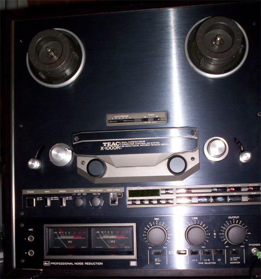 TEAC X-1000R 1/4 2-Track Reel to Reel Tape Recorder For Sale - Canuck  Audio Mart