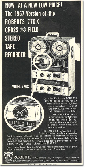 Roberts Rheem Califone reel tape recorders • the Museum of Magnetic Sound  Recording