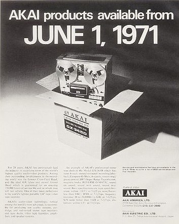 Akai reel tape recorders • the Museum of Magnetic Sound Recording