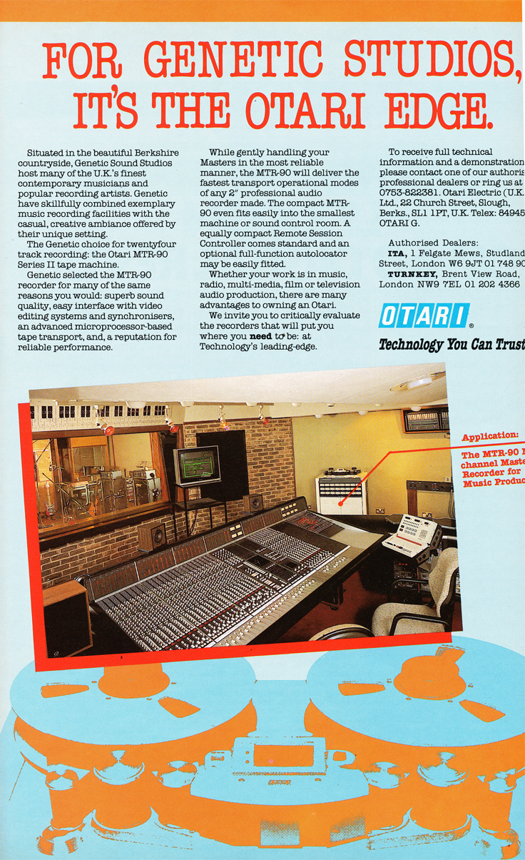 Reel to Reel Tape Recorder Manufacturers - Otari, Inc.- Museum of Magnetic Sound  Recording